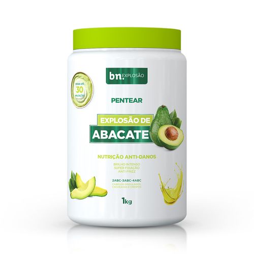 Creme de Pentear Explosão de Abacate 1Kg | bn.Cachos